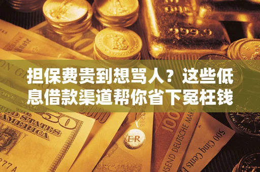 北京担保费贵到想骂人？这些低息借款渠道帮你省下冤枉钱