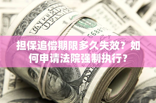 北京担保追偿期限多久失效？如何申请法院强制执行？