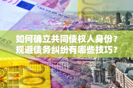 北京如何确立共同债权人身份？规避债务纠纷有哪些技巧？