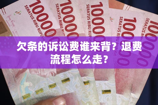 北京欠条的诉讼费谁来背？退费流程怎么走？
